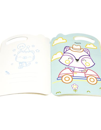 Libro para colorear dentro de líneas Zorro - 9789464548105-1