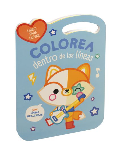 Libro para colorear dentro de líneas Zorro - 9789464548105