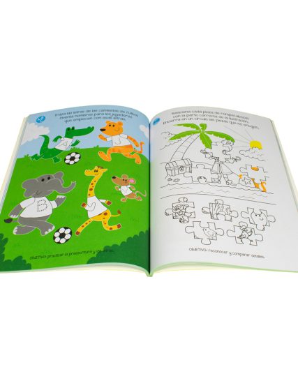 Libro infantil con 100 actividades para aprender y divertirte 5 años - 9789464548303-1