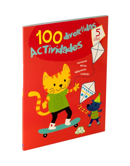 Libro infantil con 100 divertidas actividades 5 años - 9789464548297