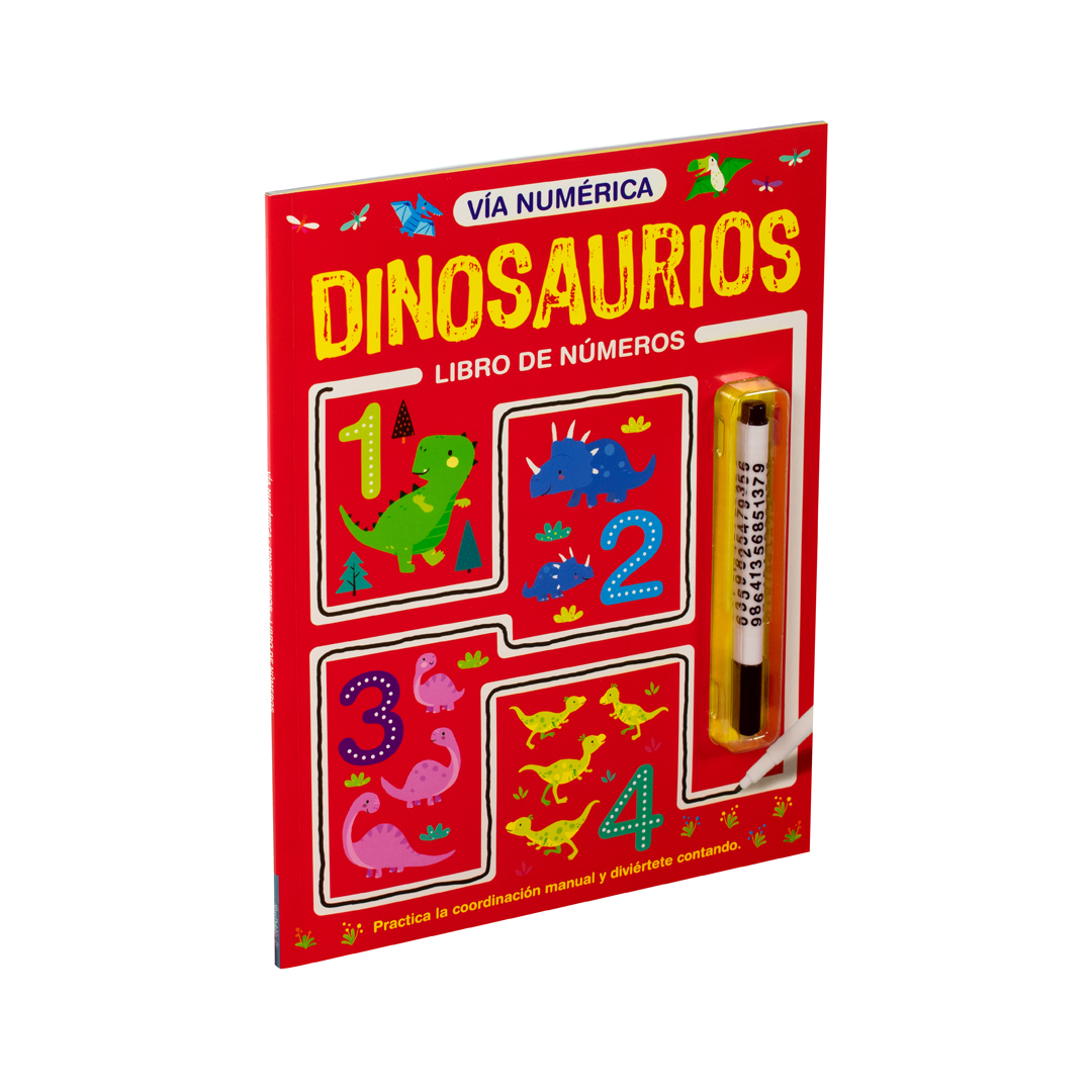 Libro interactivo vía númerica dinosaurios - 0685071924655