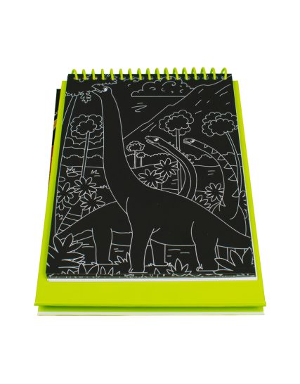 Libro intercativo raspa y colorea Animales - 0685071546352-1