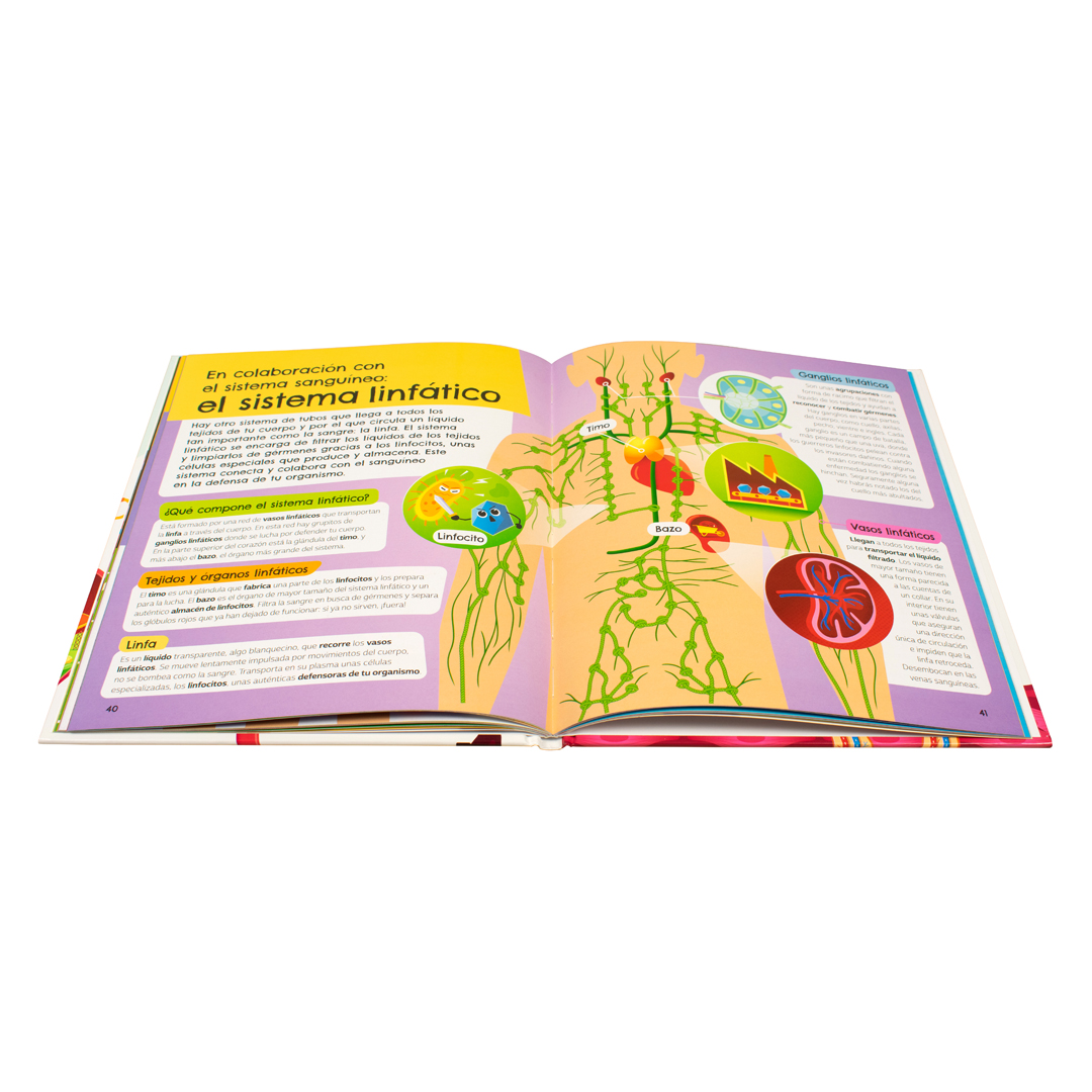 Libro Infantil para recorrer el cuepo humano - 9786075329697-1