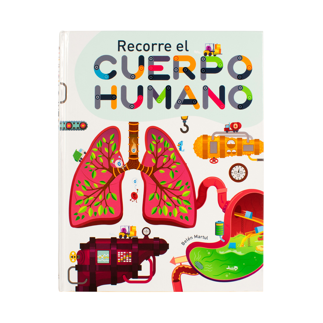 Libro Infantil para recorrer el cuepo humano - 9786075329697-2
