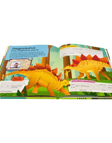 Libro Infantil para recorrer el mundo de los dinosaurios - 9786075329703-1