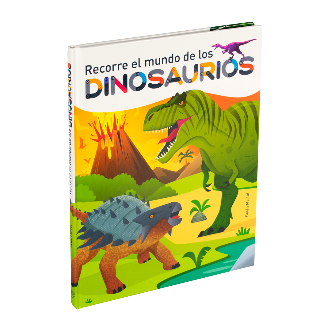 Libro Infantil para recorrer el mundo de los dinosaurios - 9786075329703
