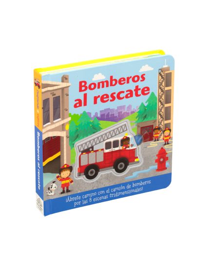 Libro infantil Desprende y explora - Bomberos al rescate - 9786075329611