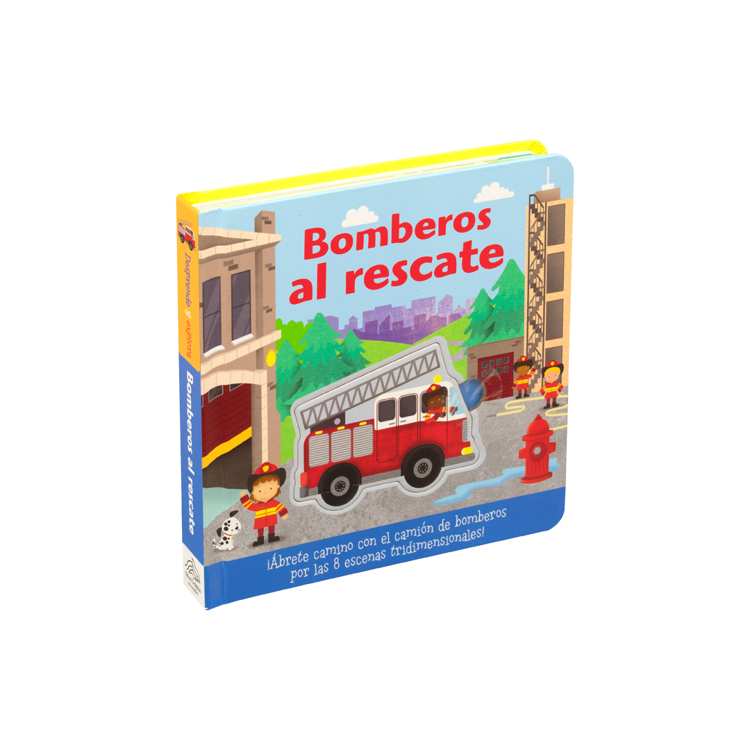 Libro infantil Desprende y explora - Bomberos al rescate - 9786075329611