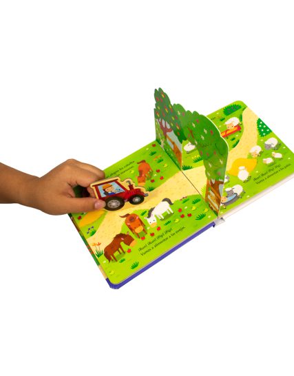 Libro infantil Desprende y explora - La granja Feliz - 9786075329628-1