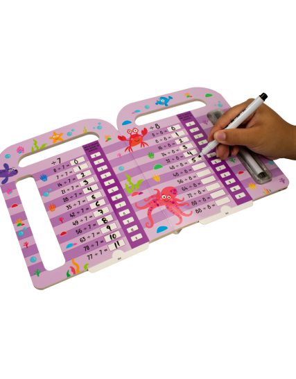 Libro infantil Resuelve y borra - Libro de divisiones - 0685071914670-1