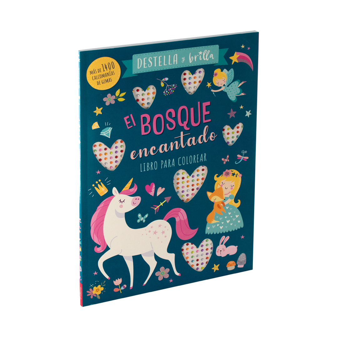 Libro infantil destella y brilla en el bosque encantado - 0685071852057