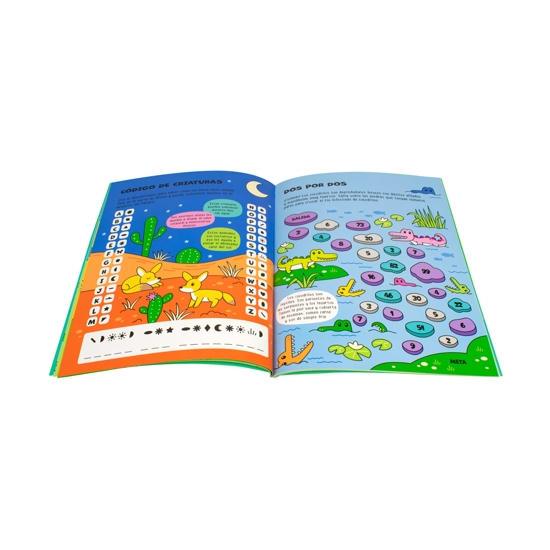 Libro infantil que brilla en la oscuridad Animales - 0685071958469-1