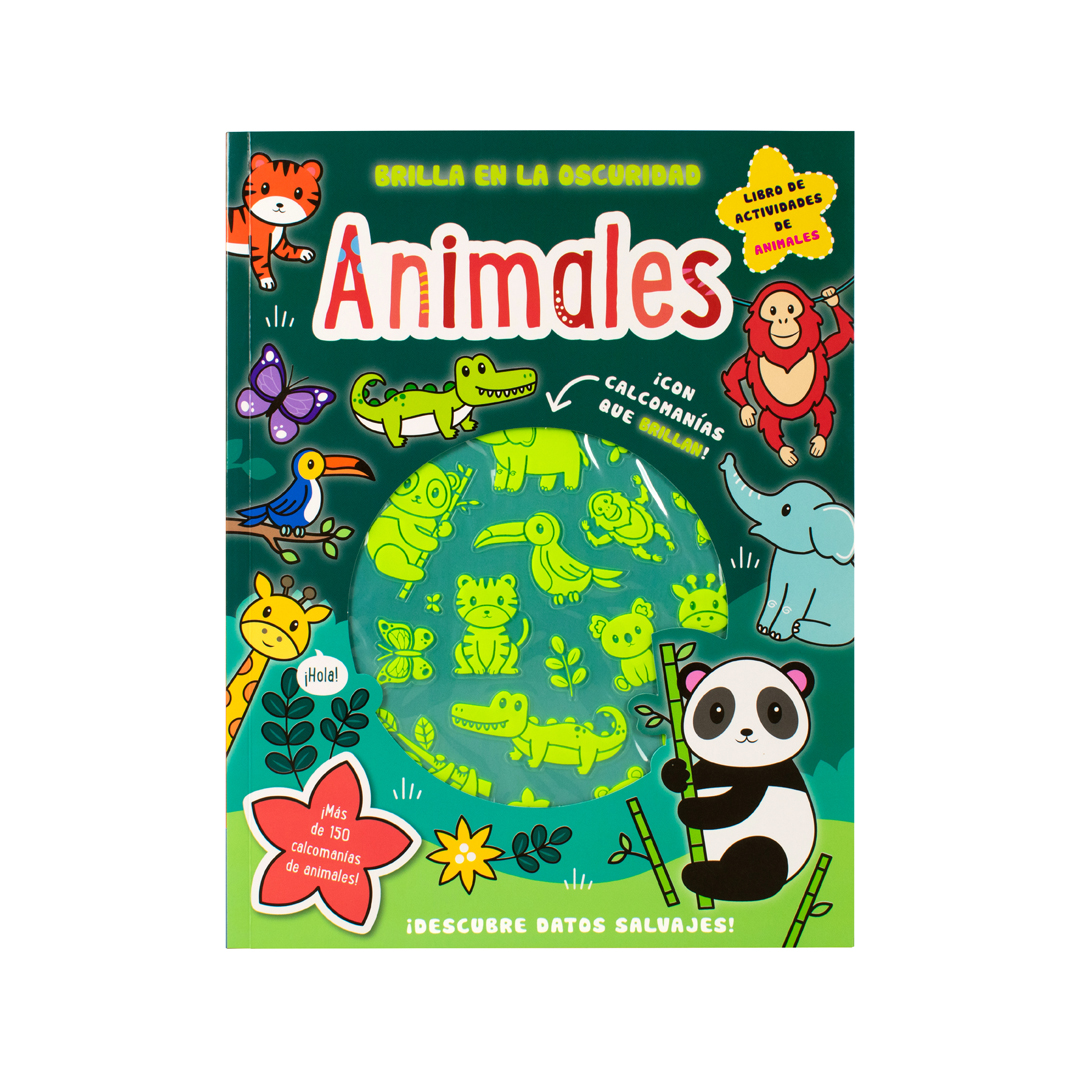 Libro infantil que brilla en la oscuridad Animales - 0685071958469-2