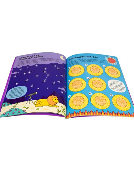 Libro infantil que brilla en la oscuridad El espacio - 0685071800065-1