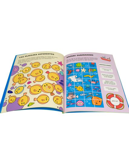 Libro infantil que brilla en la oscuridad El oceano - 0685071626399-1