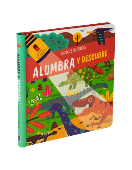 Libro interactivo para alumbrar y descubrir Dinosaurios - 9789464549218