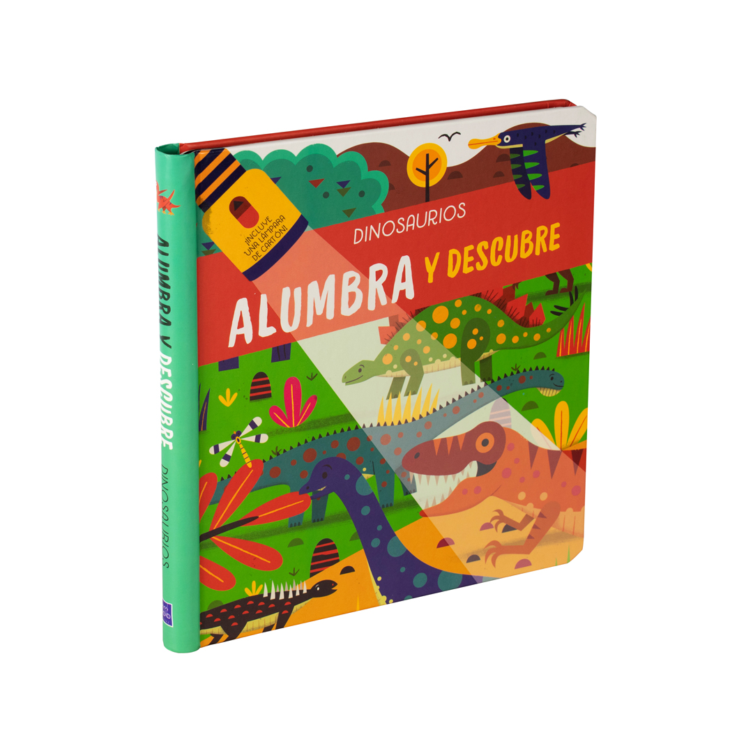 Libro interactivo para alumbrar y descubrir Dinosaurios - 9789464549218