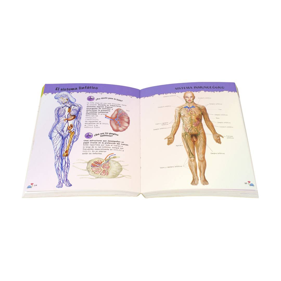 Libro infantil 500 Preguntas y Respuestas sobre El Cuerpo Humano - 9786075329383-1
