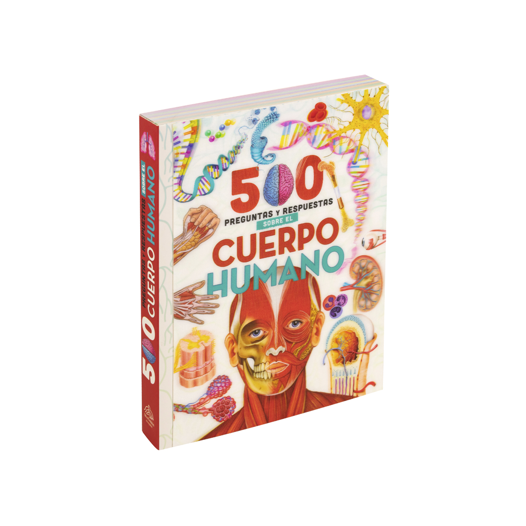 Libro infantil 500 Preguntas y Respuestas sobre El Cuerpo Humano - 9786075329383
