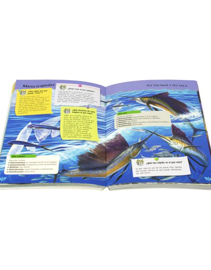Libro infantil 500 Preguntas y Respuestas sobre Los Animales Marinos - 9786075329390-1
