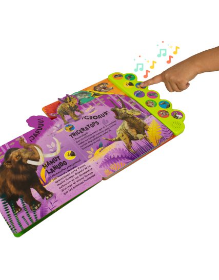 Libro infantil 10 Sonidos salvajes tras parram groar - 9781646380053-1