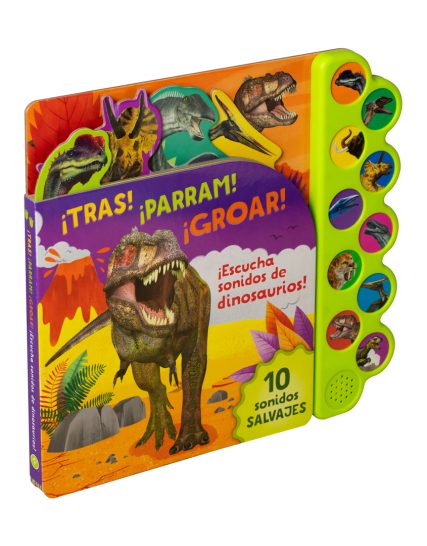Libro infantil 10 Sonidos salvajes tras parram groar - 9781646380053