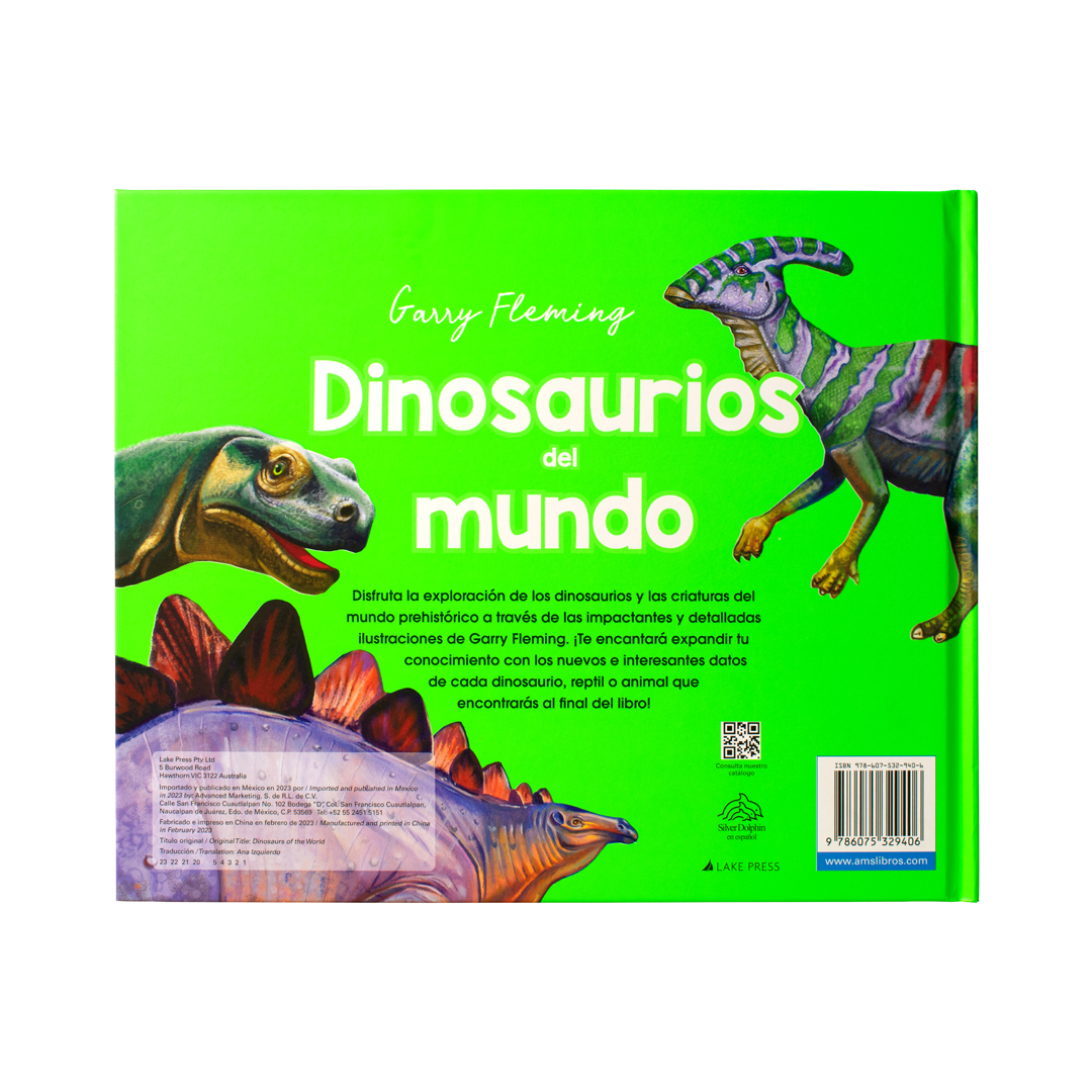 Libro infantil Garry Fleming dinosaurios del mundo - 9786075329406-3