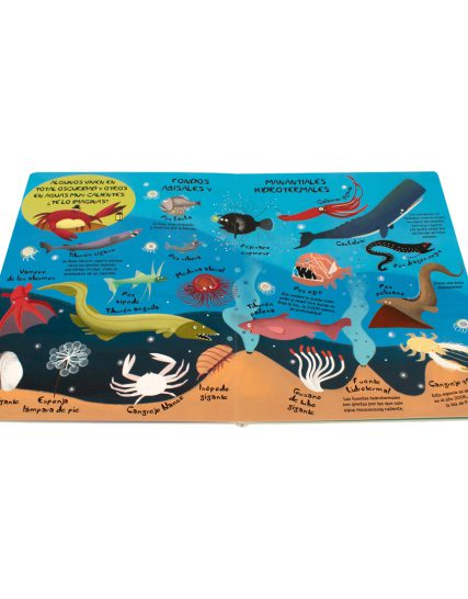 Libro infantil Mi gran libro de los animales marinos - 9786075329727-1