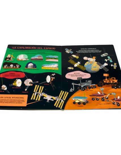 Libro infantil Mi gran libro del espacio - 9786075329734-1