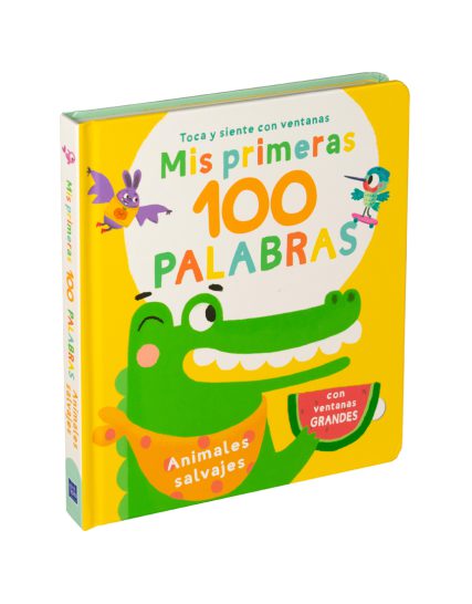 Libro infantil Mis primeras 100 palabras animales salvajes - 9789464549584