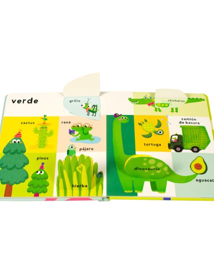 Libro infantil Mis primeras 100 palabras colores - 9789464549591-1