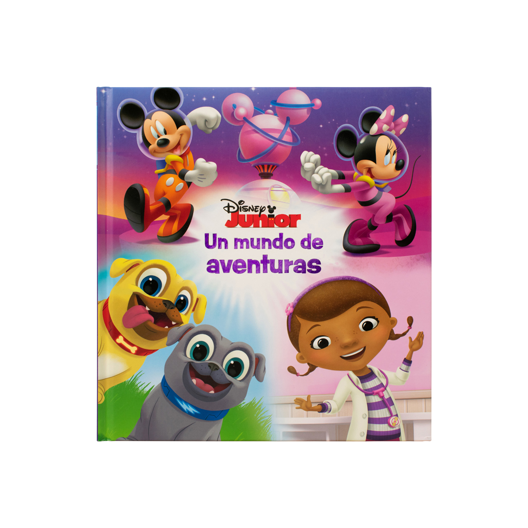 Libro infantil Tesoro de cuentos disney junior un mundo de aventuras - 9786075329796-2
