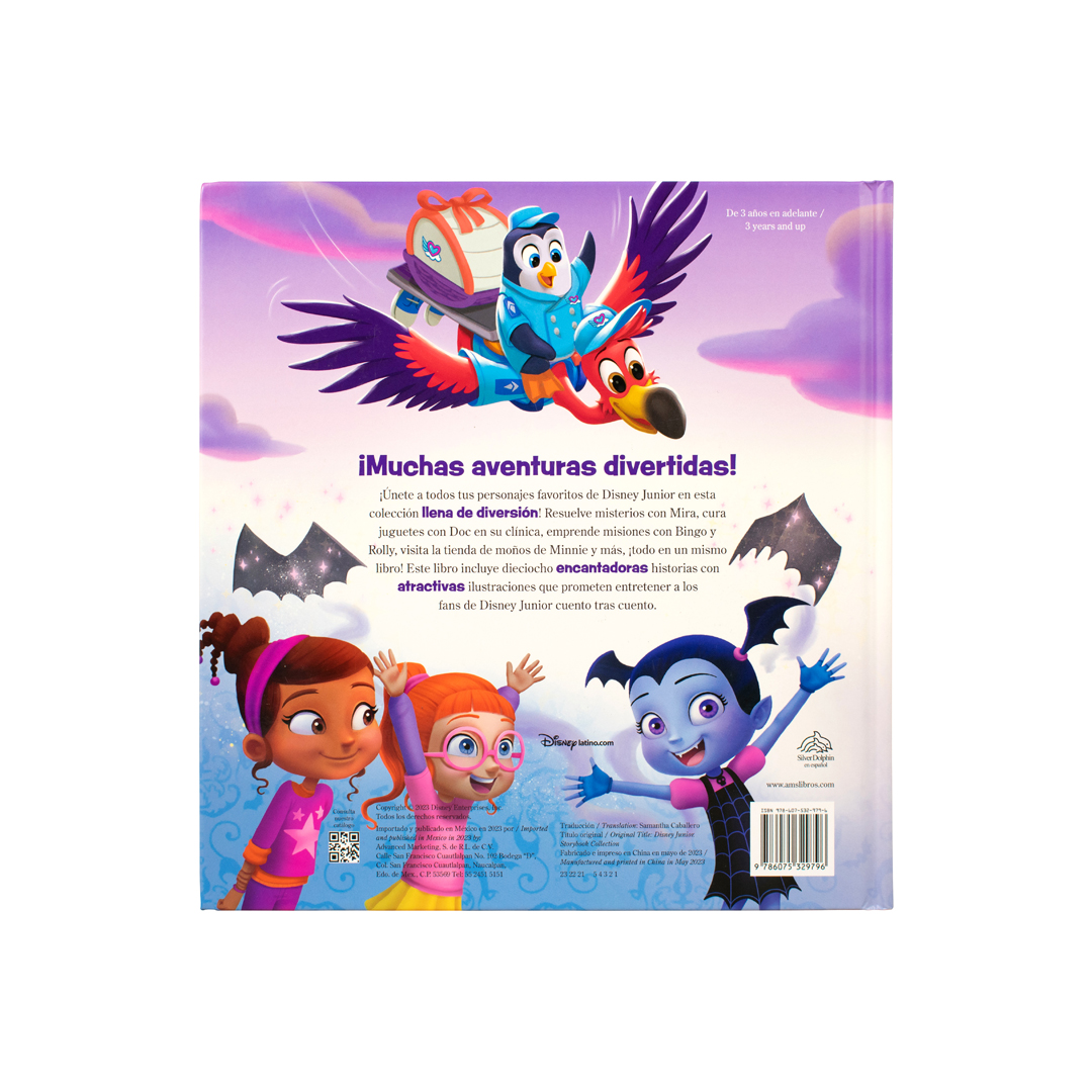 Libro infantil Tesoro de cuentos disney junior un mundo de aventuras - 9786075329796-3