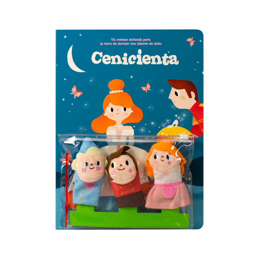 Libro infantil Un cuento con titeres cenicienta - 9789464549607-2