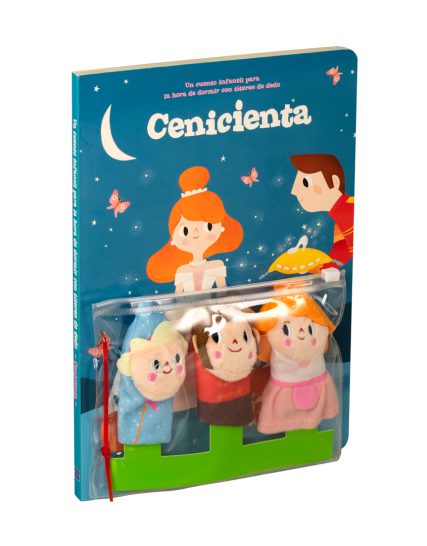 Libro infantil Un cuento con titeres cenicienta - 9789464549607