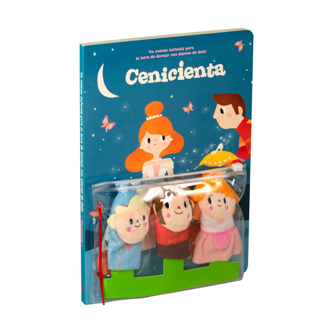 Libro infantil Un cuento con titeres cenicienta - 9789464549607