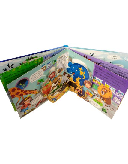 Libro infantil en 3D Genial el arca de Noé - 9786075329451-1