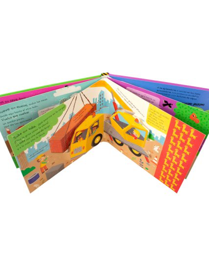 Libro infantil en 3D Genial en la obra - 9786075329437-1