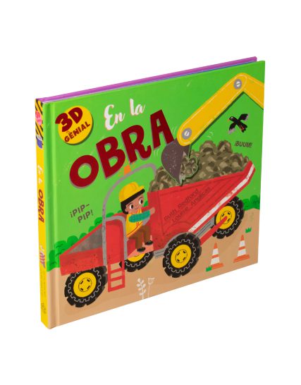 Libro infantil en 3D Genial en la obra - 9786075329437