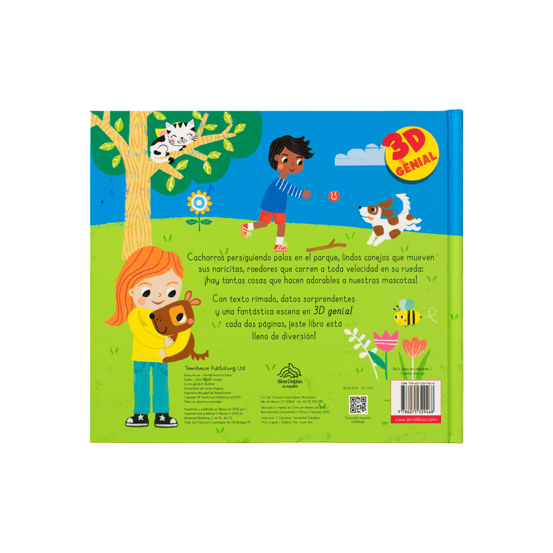 Libro infantil en 3D Genial mascotas adorables - 9786075329468-3