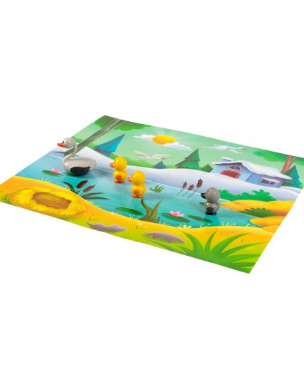 Cuento Infantil Mi Primer Libro con Figuritas El Patito Feo - 9786075770048-1