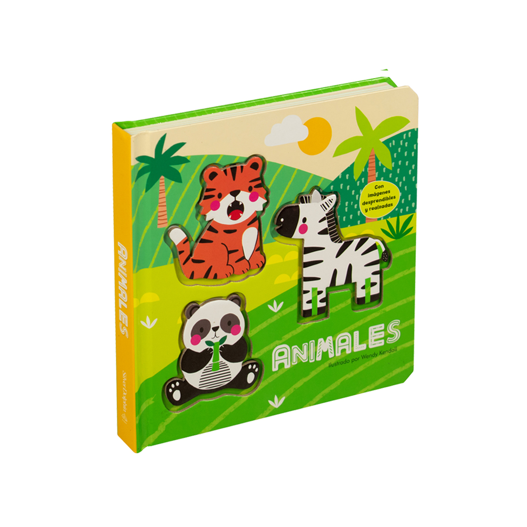 Libro Infantil Con Relieve Animales - 9786075770154