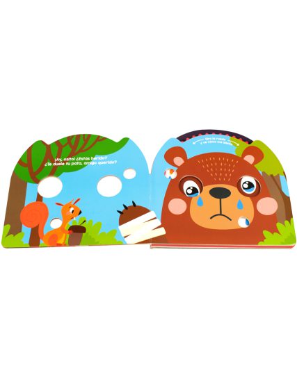 Cuento infantil Gira la rueda y ve como me siento - ¿cómo te sientes osito 9786075770246-1