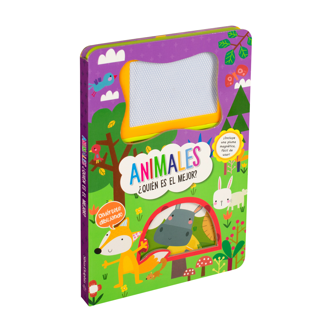 Libro infantil Diviertete dibujando animales ¿quien es el mejor - 9786075770673