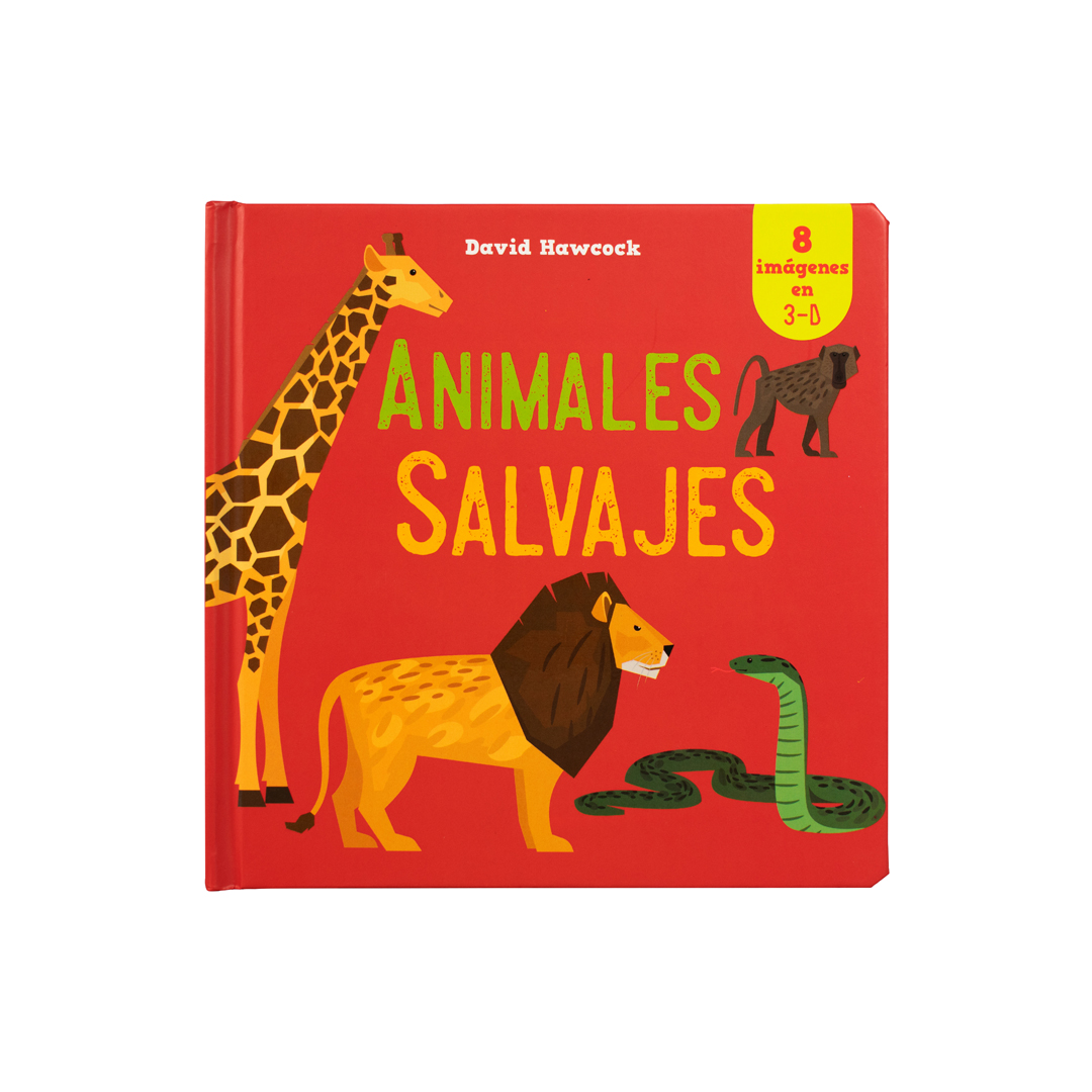 Libro infantil Increible en 3D Pop-up Animales salvajes - 9786075770024-2