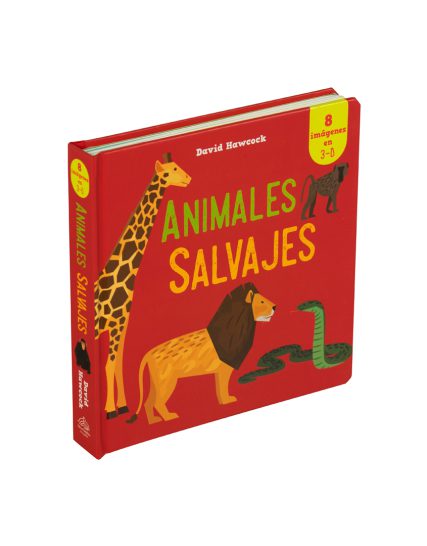 Libro infantil Increible en 3D Pop-up Animales salvajes - 9786075770024