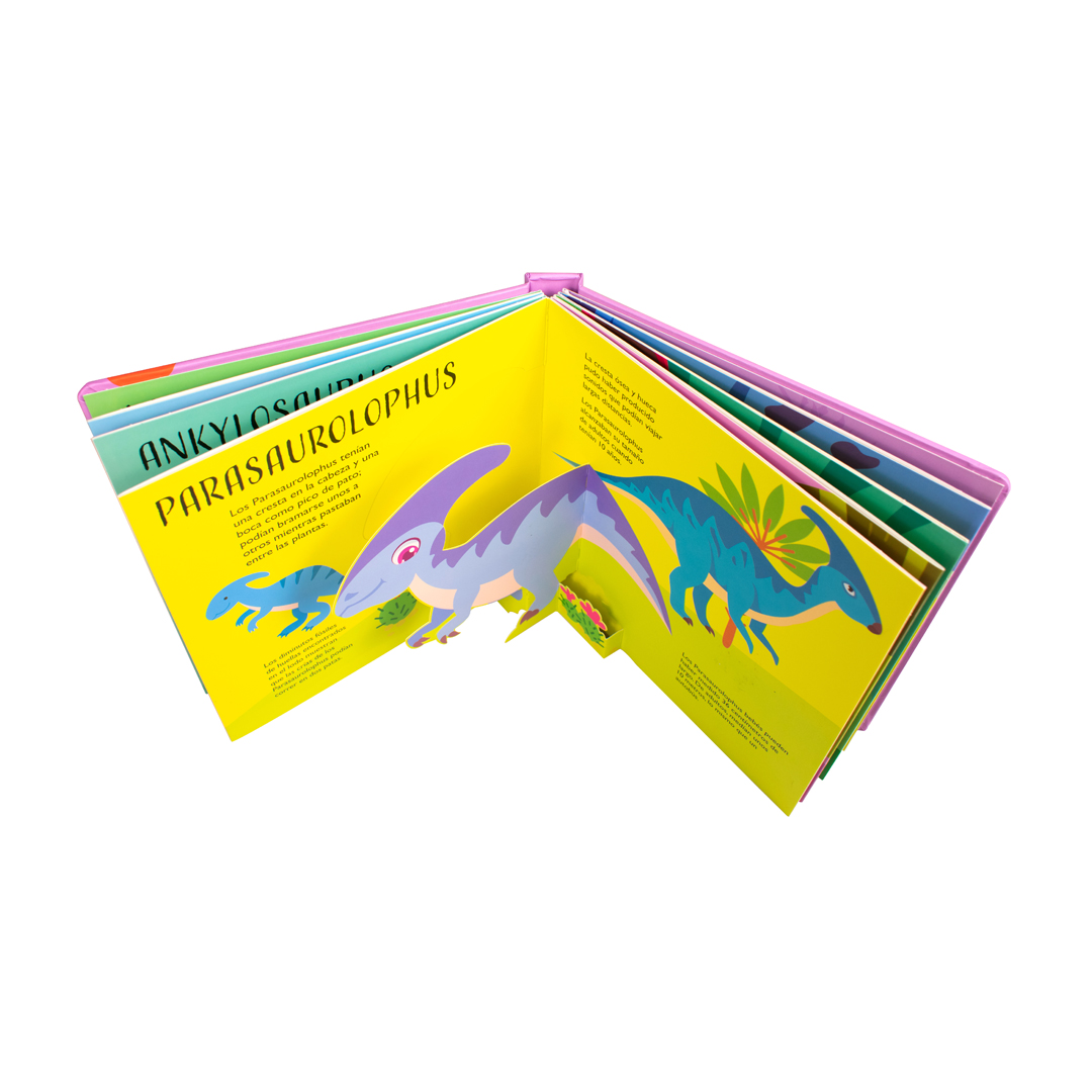 Libro infantil Increible en 3D Pop-up Dinosaurios bebes - 9786075770017-1