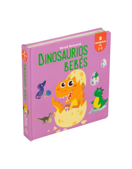 Libro infantil Increible en 3D Pop-up Dinosaurios bebes - 9786075770017