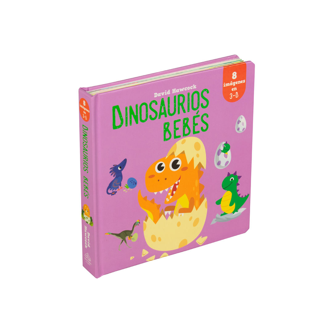 Libro infantil Increible en 3D Pop-up Dinosaurios bebes - 9786075770017