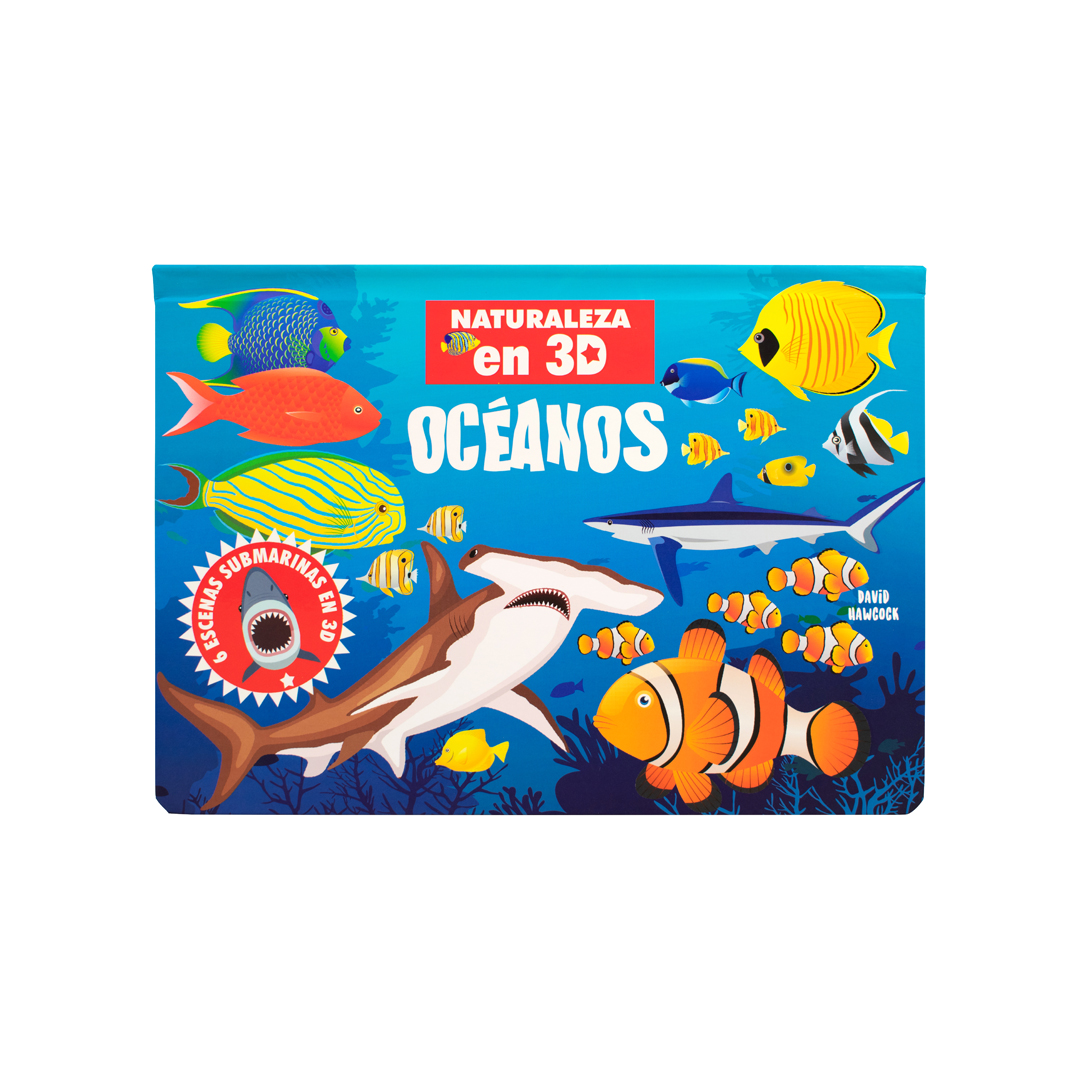 Libro infantil Naturaleza en 3D Pop-up Oceanos - 9786075329963-2